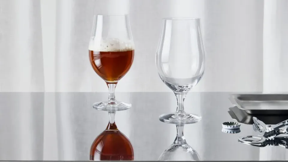 Best Kosta Boda More beer glass 2-pack 47 cl, Transparent