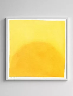 Posters^Fine Little Day Morning poster 70x70 cm, Yellow