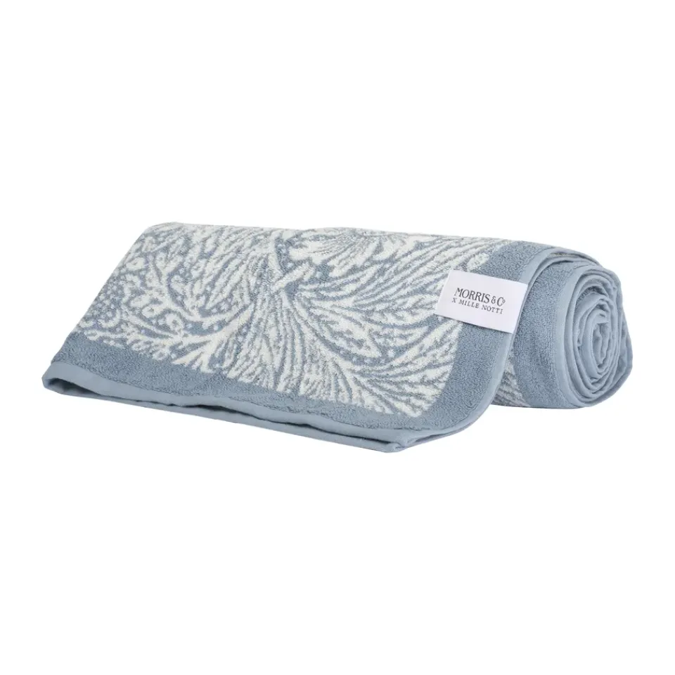 Online Mille Notti Morris & Co. Marigold Towel ECO, , 86x150 cm Blue