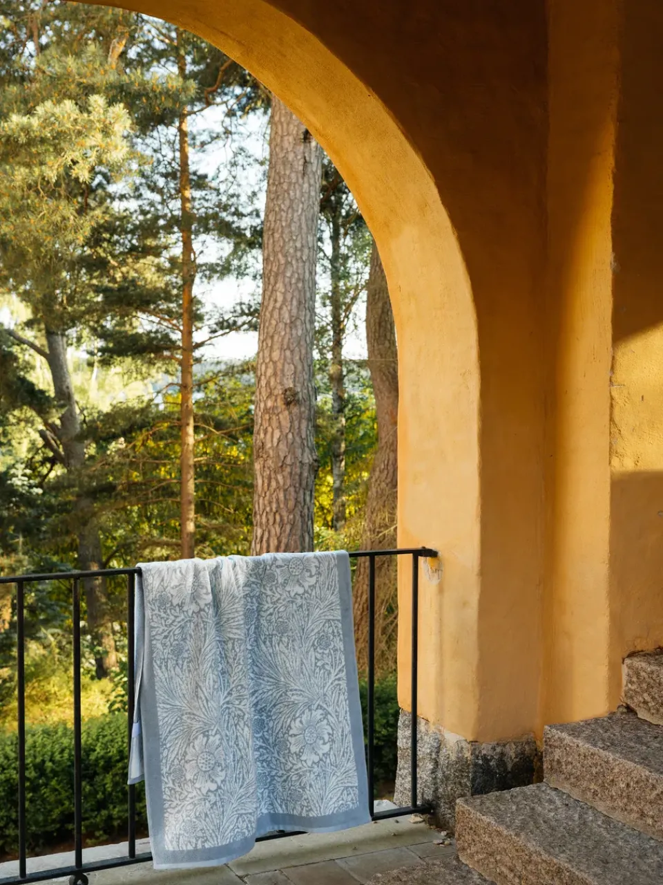 Online Mille Notti Morris & Co. Marigold Towel ECO, , 86x150 cm Blue