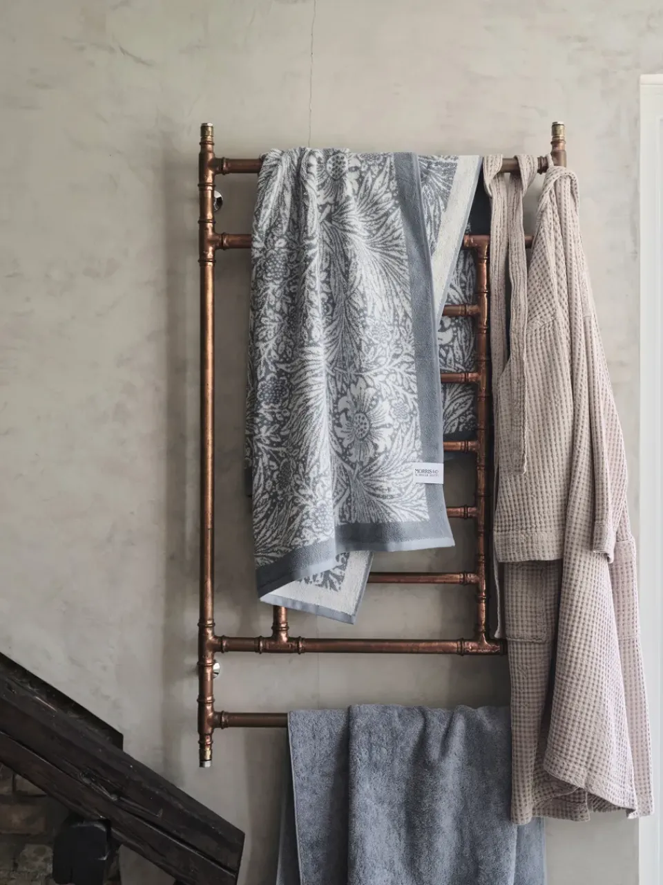 Online Mille Notti Morris & Co. Marigold Towel ECO, , 86x150 cm Blue