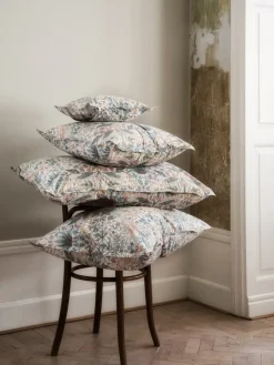Mille Notti Morris & Co. Strawberry Thief Pillowcase, , 50x90 cm Green