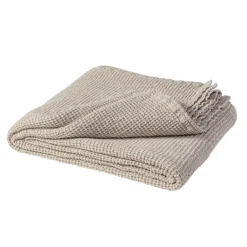 Hot Scandi Living Moss bed spread 260x260 cm, Beige