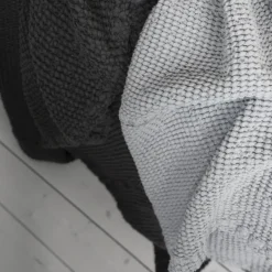 Hot Scandi Living Moss bed spread 260x260 cm, charcoal Grey