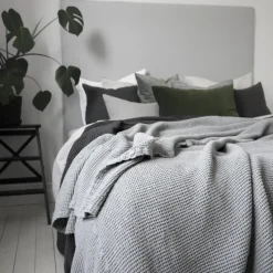 Scandi Living Moss bed spread 160x260 cm, stone Grey