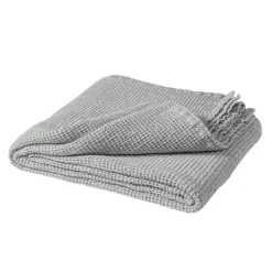 New Scandi Living Moss bed spread 260x260 cm, stone Grey