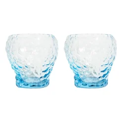 Drinking Glasses & Tumblers^Kosta Boda Moss tumbler glass 26 cl 2-pack, Circular glass GreenBlue