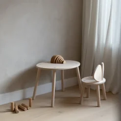 Sale Nofred Mouse set children's chair + table, Birch Beige
