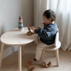 Sale Nofred Mouse set children's chair + table, Birch Beige