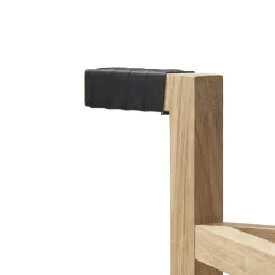 Serving Trolleys^A2 Move serving trolley, White oiled oak, big, marble marquina, glass Beige