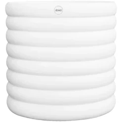 Flower Pots^DBKD Mud flower pot , XL. Ø 27 cm White