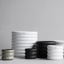 Flower Pots^DBKD Mud flower pot , XL. Ø 27 cm White