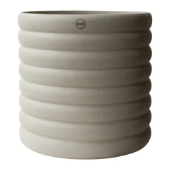 Outlet DBKD Mud plant pot mole, XL, Ø27 cm Beige
