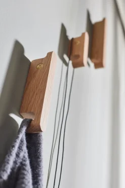 Online Andersen Furniture Multi Hooks hook set of 3, Oak Brown