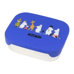 Lunch Boxes & Food Containers^Rätt Start Mumin Family lunch box tin 13x17 cm, Blue