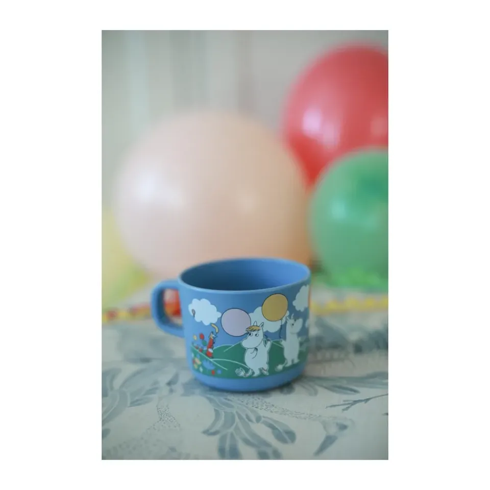 Children's Mugs|Plastic Cups^Rätt Start Mumin Festligheter mug 25 cl, Multi