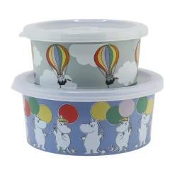 Lunch Boxes & Food Containers^Rätt Start Mumin Festligheter snack box 2-pack, Multi