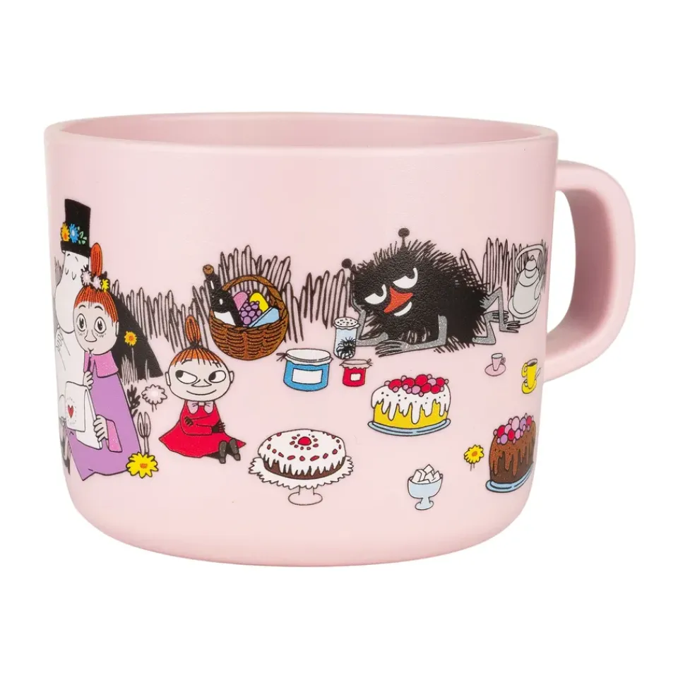 Children's Mugs|Plastic Cups^Rätt Start Mumin Lilla My mug 25 cl, Light Pink