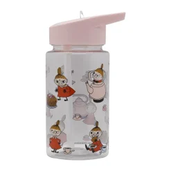 Discount Rätt Start Mumin Little My water bottle 550 ml, Pink Transparent