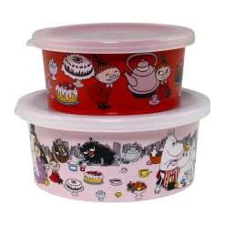 Best Rätt Start Mumin Picknick Lilla My snack box 2-pack, Multi