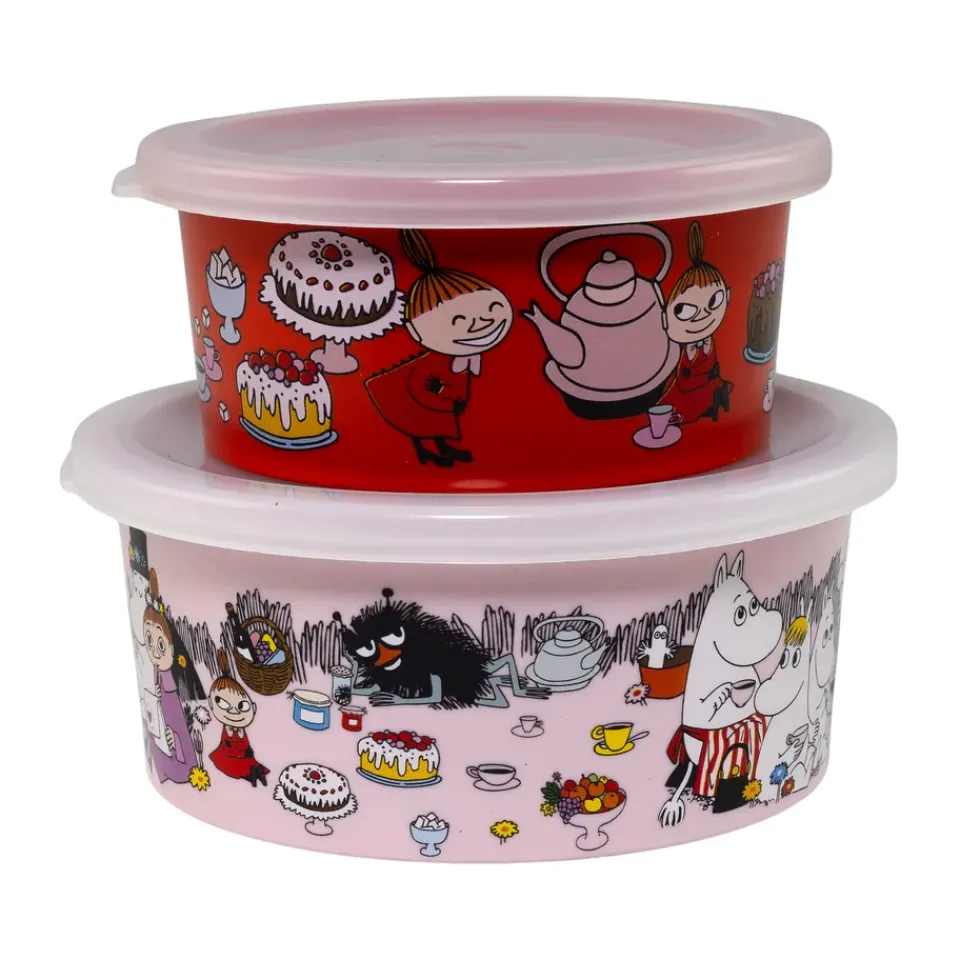 Best Rätt Start Mumin Picknick Lilla My snack box 2-pack, Multi