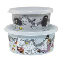 Best Rätt Start Mumin Picknick Stinky snack box 2-pack, Multi