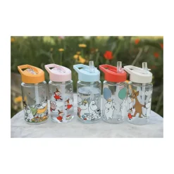 Online Rätt Start Mumin Picknick water bottle 550 ml, Yellow Transparent