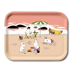 Trays^Opto Design Mumin tray summer 2021, Apricot-sand Multi