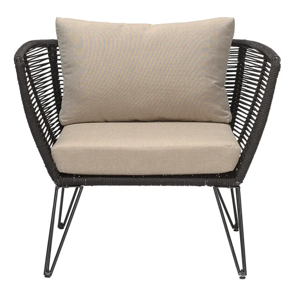 Discount Bloomingville Mundo lounge arm chair, -beige Black