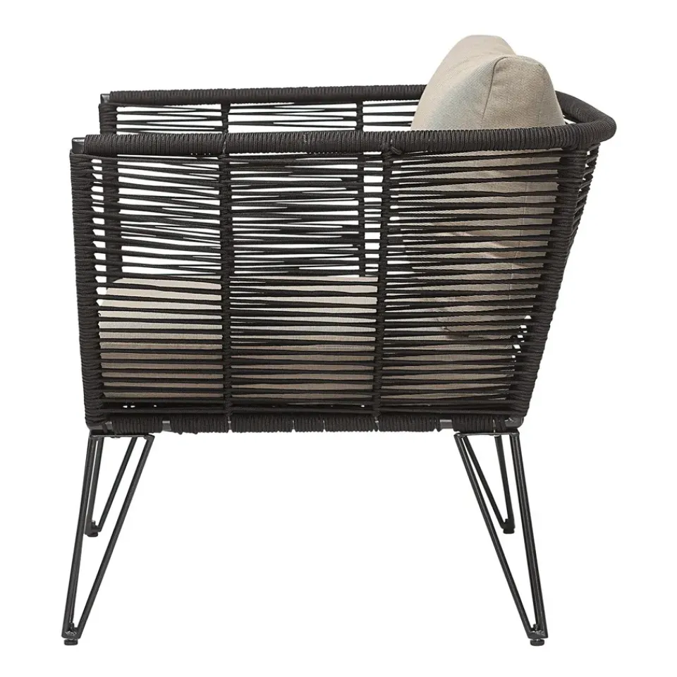 Discount Bloomingville Mundo lounge arm chair, -beige Black