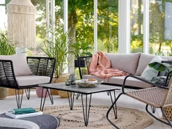 Garden Sofas & Garden Benches|Balcony Furniture^Bloomingville Mundo sofa, -beige Black