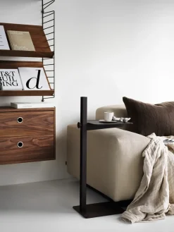 Museum side table, Black