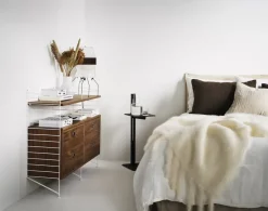 Museum side table, Black