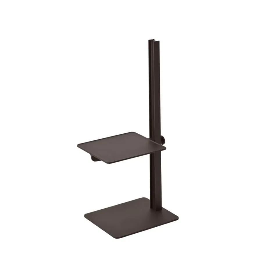 Side Tables^Museum side table, Dark Brown