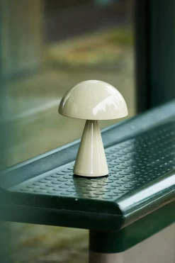 Outlet Hübsch Mush portable table lamp, Sand Beige