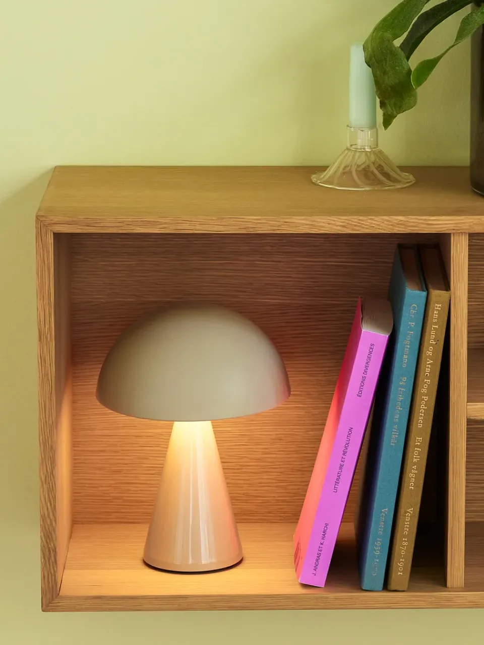 Outlet Hübsch Mush portable table lamp, Sand Beige