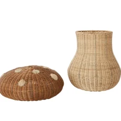 Clearance OYOY Mushroom basket, Nature Brown