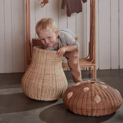 Clearance OYOY Mushroom basket, Nature Brown