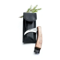 Other Knives^Sagaform Mushroom knife with cover, Oak BlackBrown