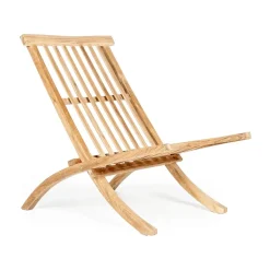 Discount Stockamöllan Muskö lounge chair, Teak Brown
