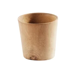 Egg Cups^MUUBS teak egg cup, Nature Beige