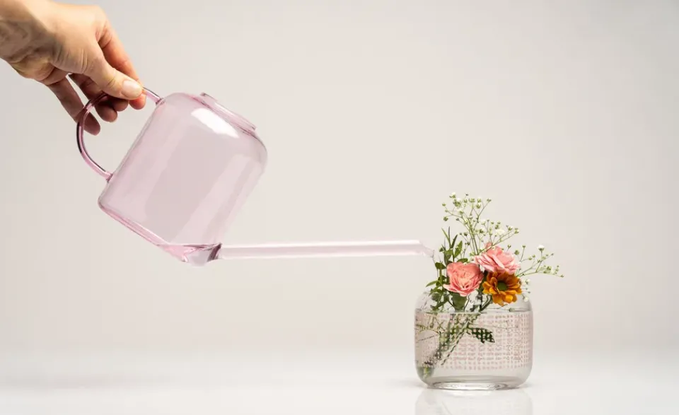 New Muurla water pot 0.8 liter, Pink