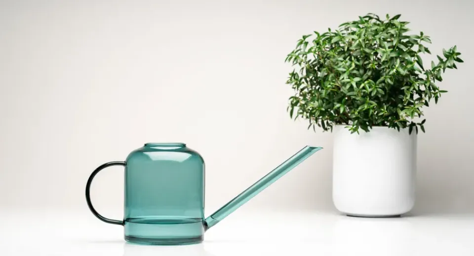Online Muurla water pot 0.8 liter, Teal Green