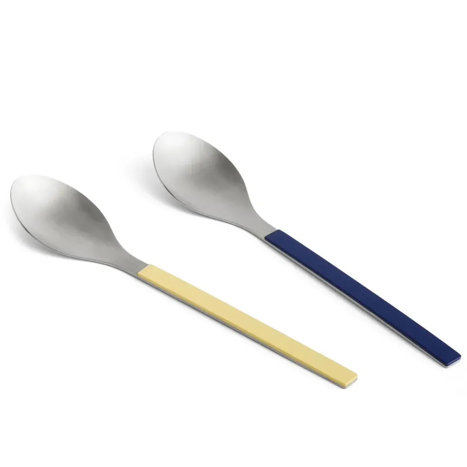 Serving Utensils^HAY MVS serving spoon 2-pack, Dark blue-yellow Multi
