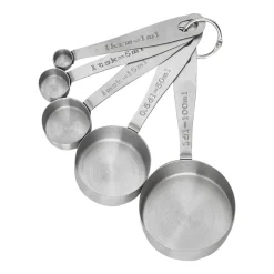 Measuring Spoons, Cups & Jugs^Dorre Myah measuring set 5 pieces, Stainless steel Silver-coloured