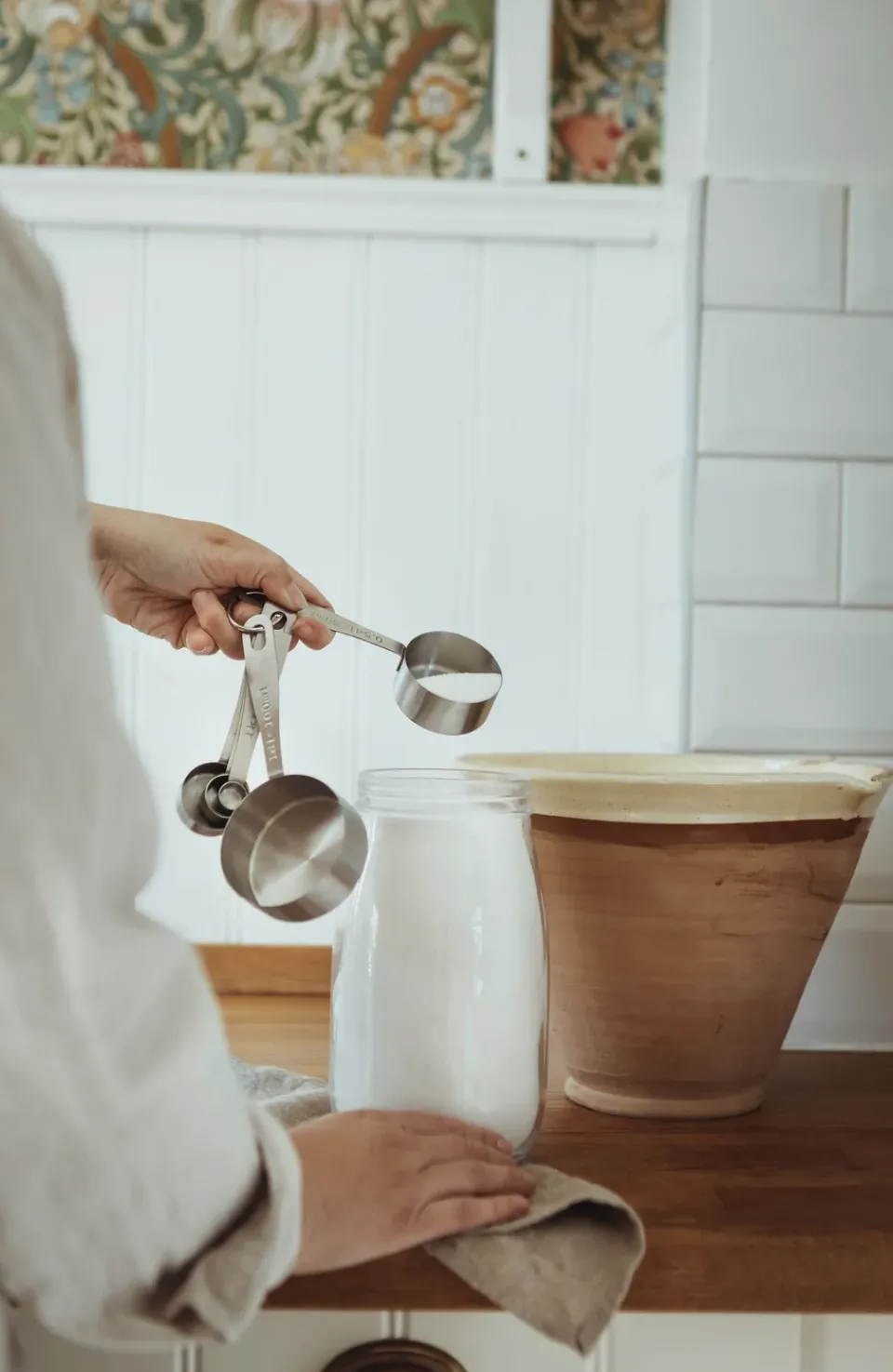 Measuring Spoons, Cups & Jugs^Dorre Myah measuring set 5 pieces, Stainless steel Silver-coloured