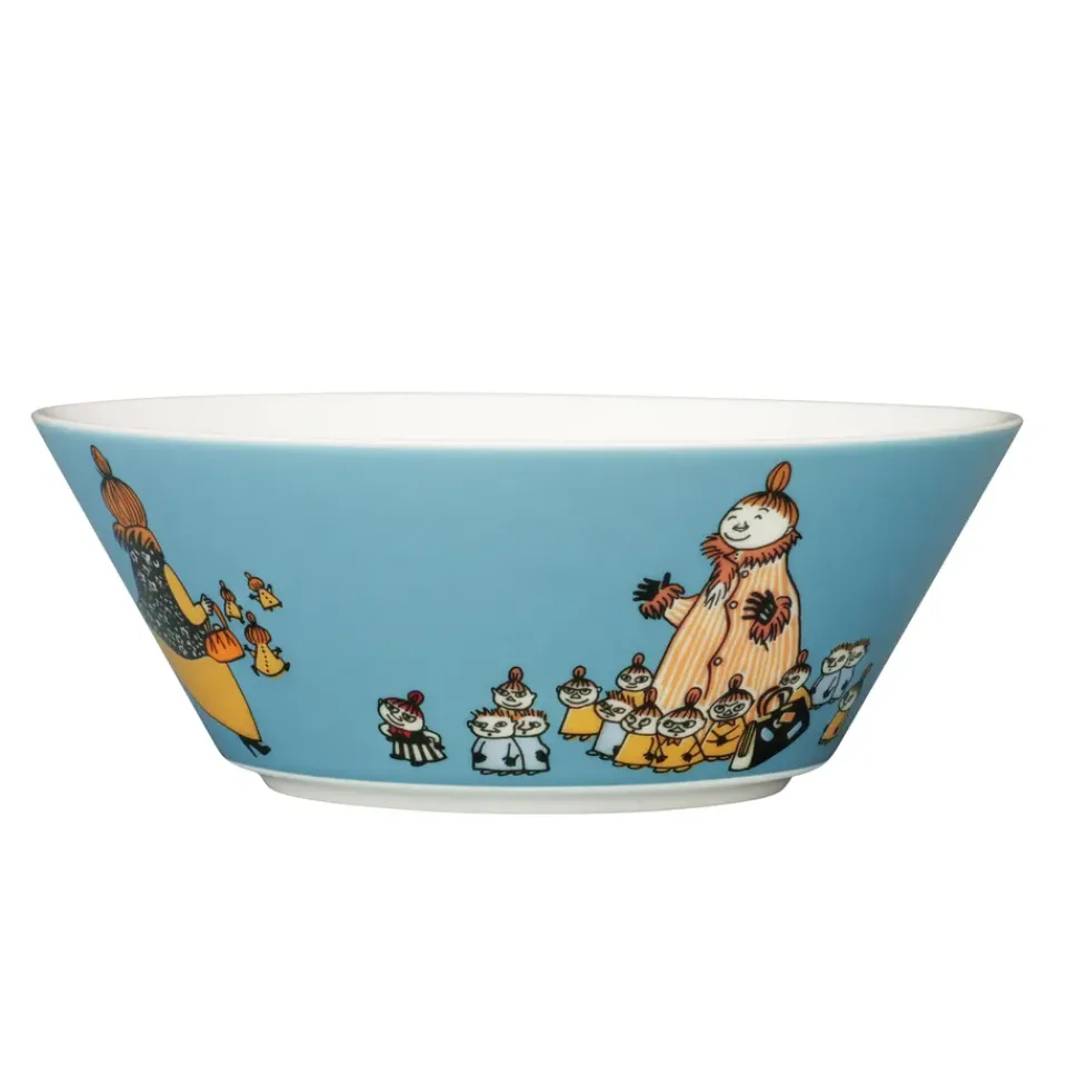 Best Moomin Arabia Mymble's mother moomin bowl, turquoise BlueTurquoise