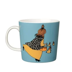 Moomin Mugs^Moomin Arabia Mymble's mother Moomin mug, Turquoise