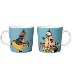 Moomin Mugs^Moomin Arabia Mymble's mother Moomin mug, Turquoise