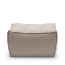 Armchairs & Footstools^Ethnicraft N701 footstool 70x70 cm, Beige